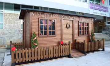 Casita de Papá Noel en Carballo