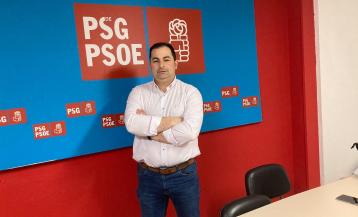 José Manuel Pérez Abelenda, portavoz del PSOE de Coristanco