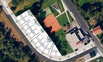 Unicación que tendrán las futuras viviendas colaborativas de Mazaricos