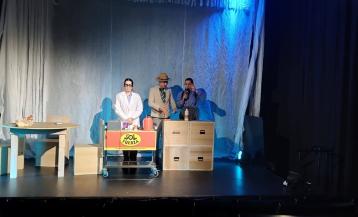 Una escena de 'Sol Fuerza' representada este fin de semana en Laxe