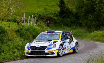 El Skoda Fabia R5 Evo de Daniel Remuiñán