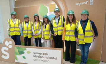Docentes turcos en su visita a Sogama