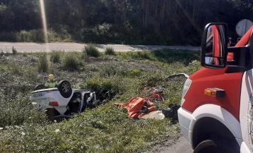 El accidente de tráfico de este domingo en Malpica
