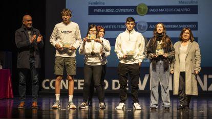 Gala correndo pola Costa da morte 2024 vimianzo 060