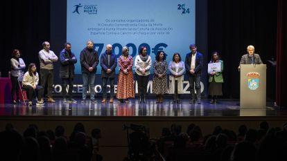 Gala correndo pola Costa da morte 2024 vimianzo 117
