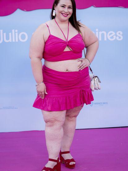 Marta Martín, en el pase especial de la película Barbie EP