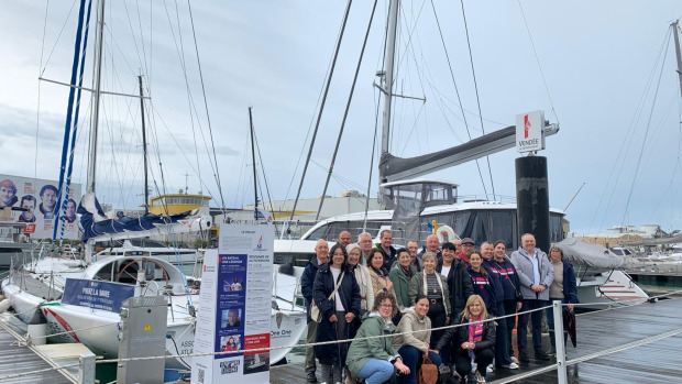Delegación larachesa en Les Sables d´Olonne