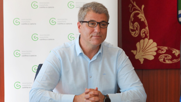 Javier Domínguez Traba, alcalde de Corcubión
