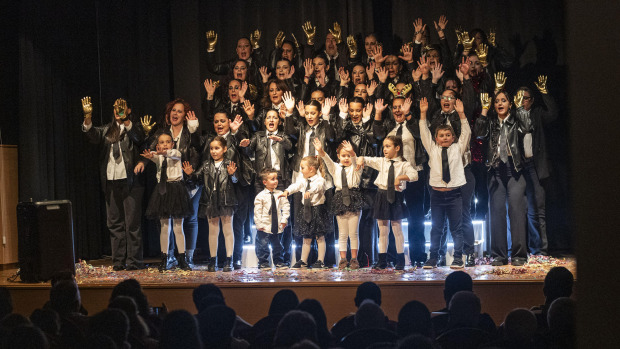 Participantes en el concurso de panxoliñas