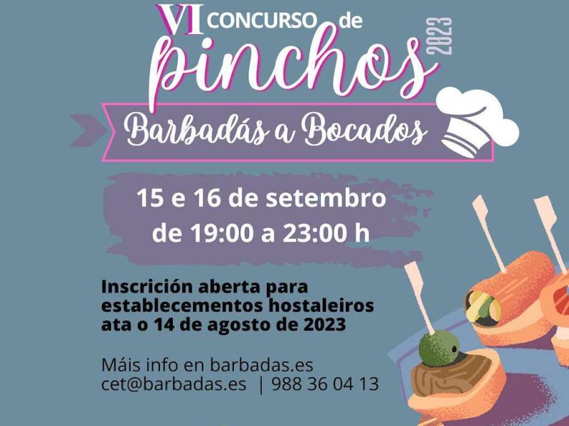 Concurso de pinchos barbadas img25370n1t0