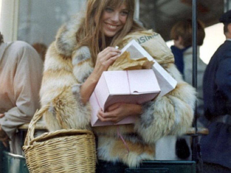 Jane Birkin con su cesta