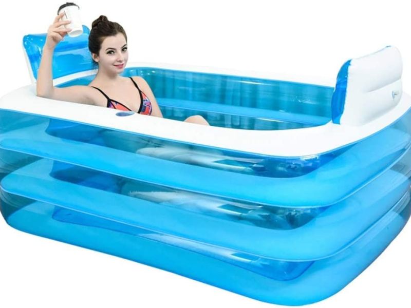 Piscina hinchable hidromasaje