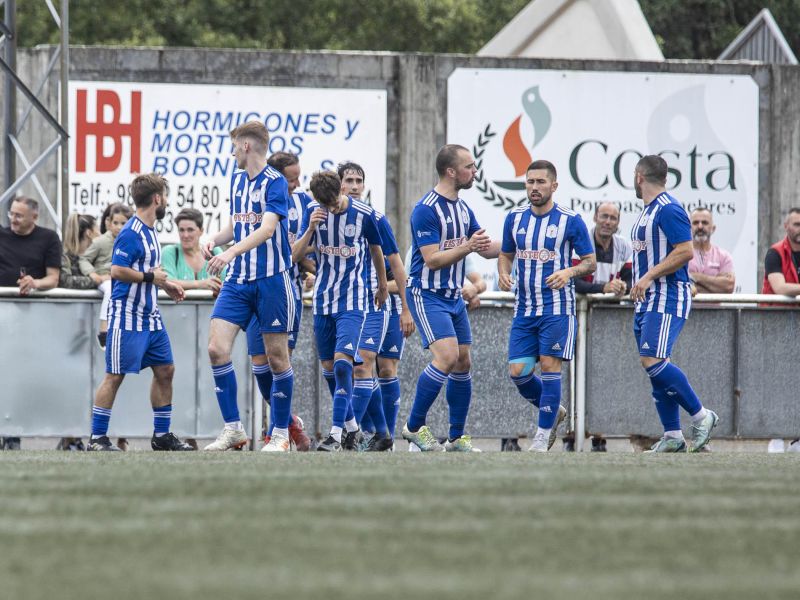 Baio celebrando un gol en semifinales