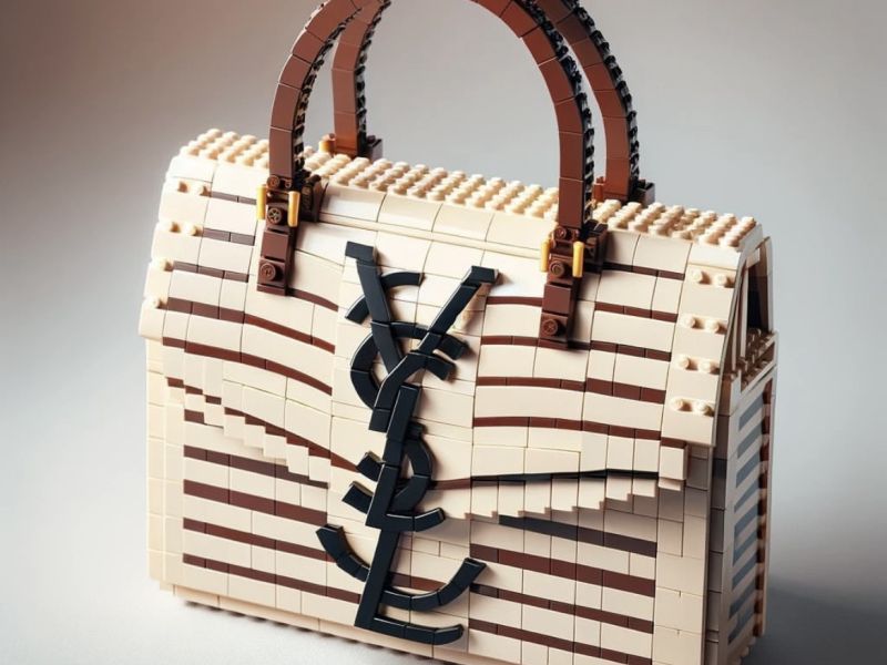 Bolso Saint Laurent Lego inteligencia artificial