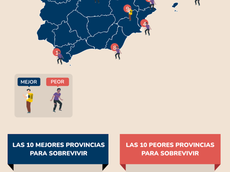 Mapa holocausto zombi por provincias