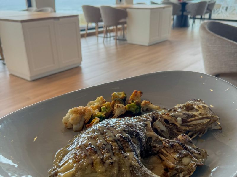 Uno de los platos que se pueden degustar en Espazo X Tamboril 
