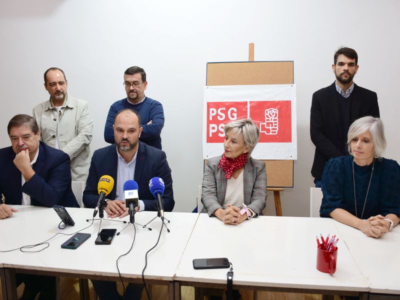 Los socialistas de la provincia, este lunes en rueda de prensa
