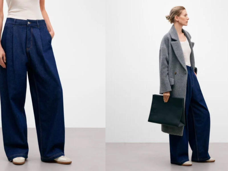 Pantalon denim Adolfo Dominguez 
