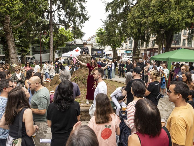 Sofia Comas, actuando por la mau00f1ana