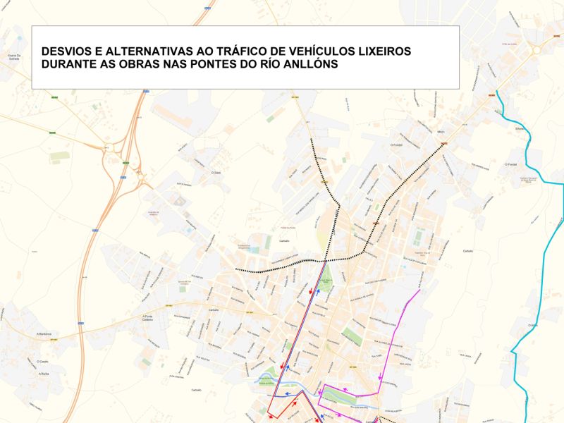 DESVIOS VEHICULOS LIXEIROS