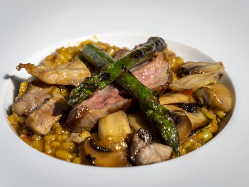 Una de las tapas participantes en esta ediciou0301n, elaborada por uno de los 19 locales implicados en la ruta gastronou0301mica.