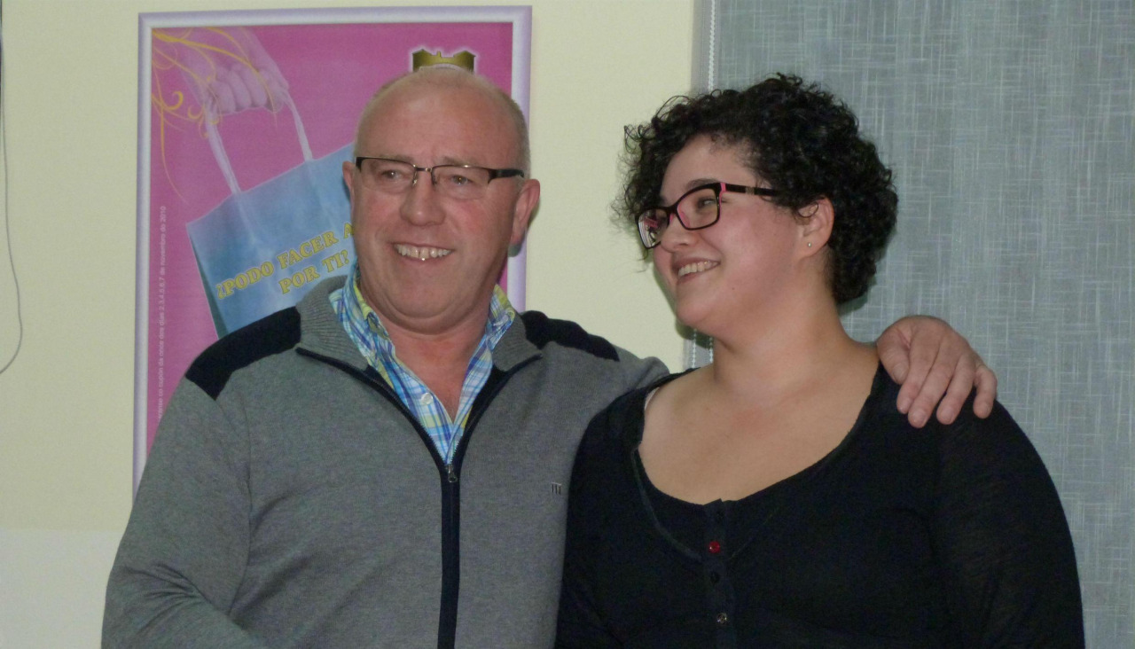 Manuel Mourelle y Tatiana Rellán
