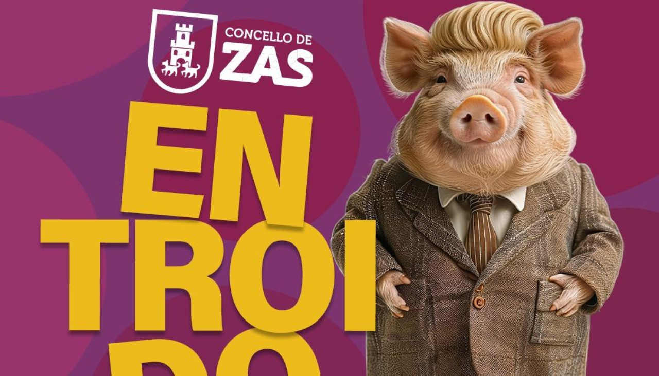 Cartel do entroido de Zas