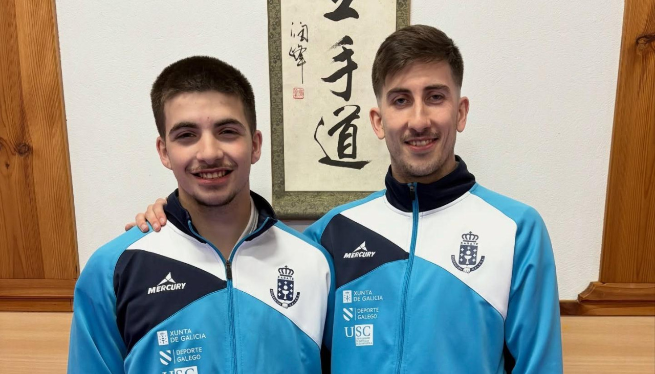 Los hermanos Álex y Carlos Felpeto