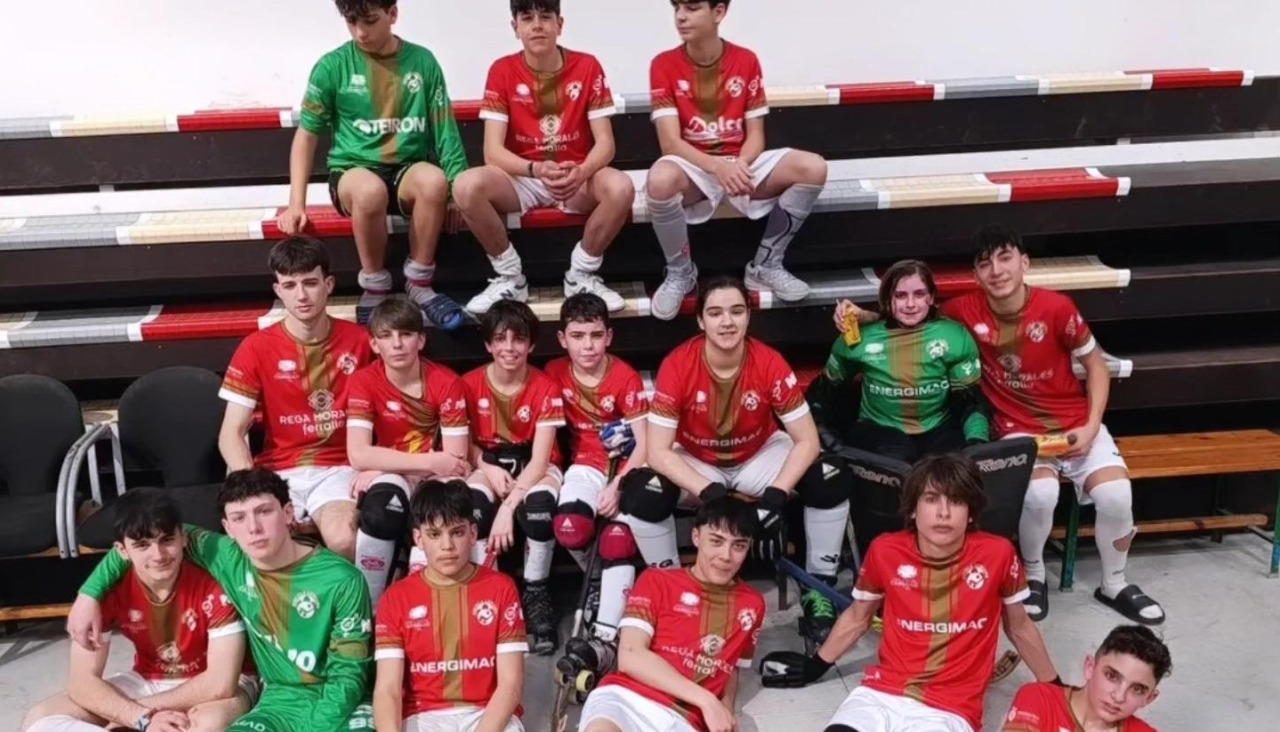 El Energimac Escola Lubiáns en el torneo disputado en Mieres esta Semana Santa