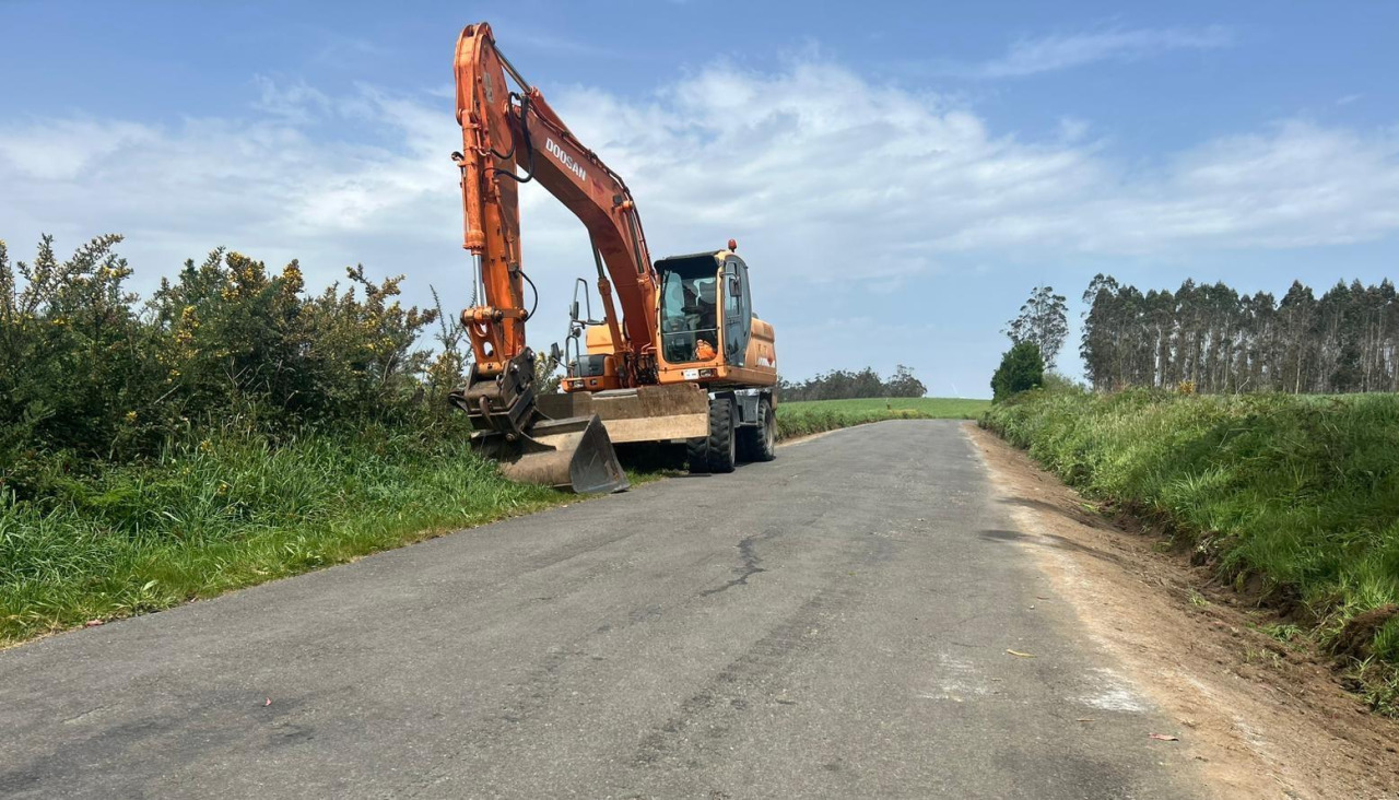 Las obras que se están desarrollando en Santa Comba