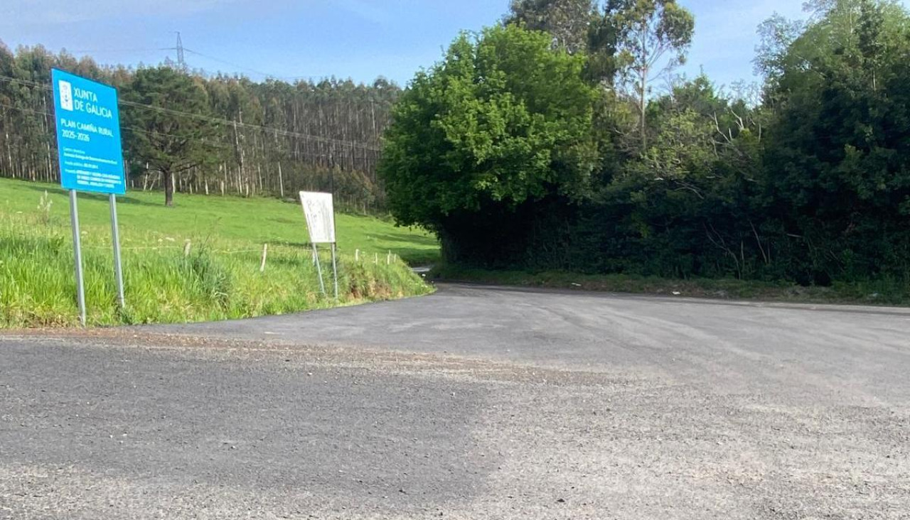Uno de los viales en los que se renovó el firme