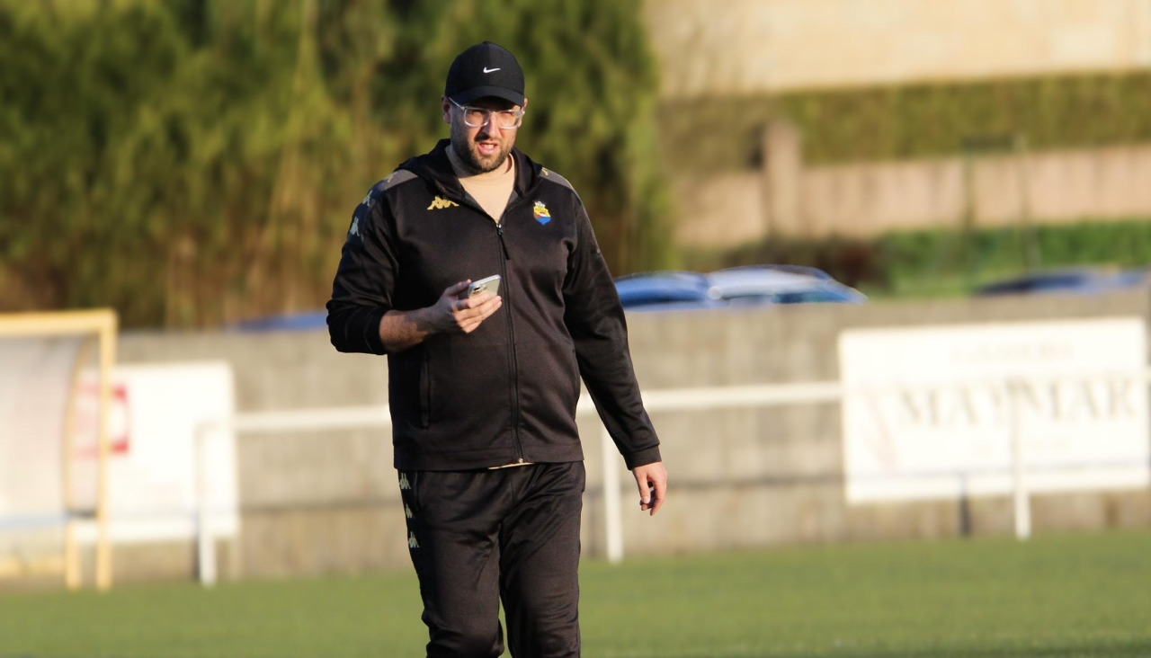 Sergio Lema 'Pataca', entrenador del Muxía