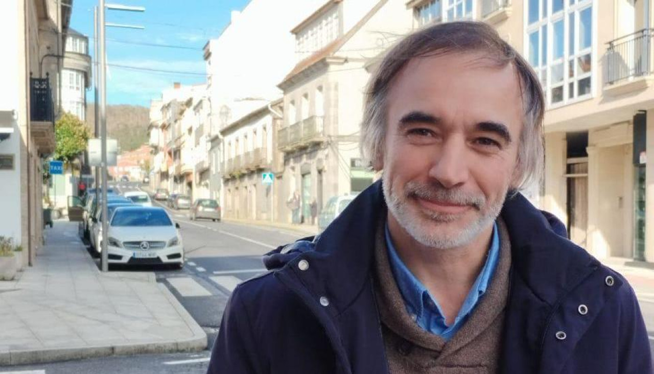 Benjamín Queiro, portavoz del BNG de Vimianzo