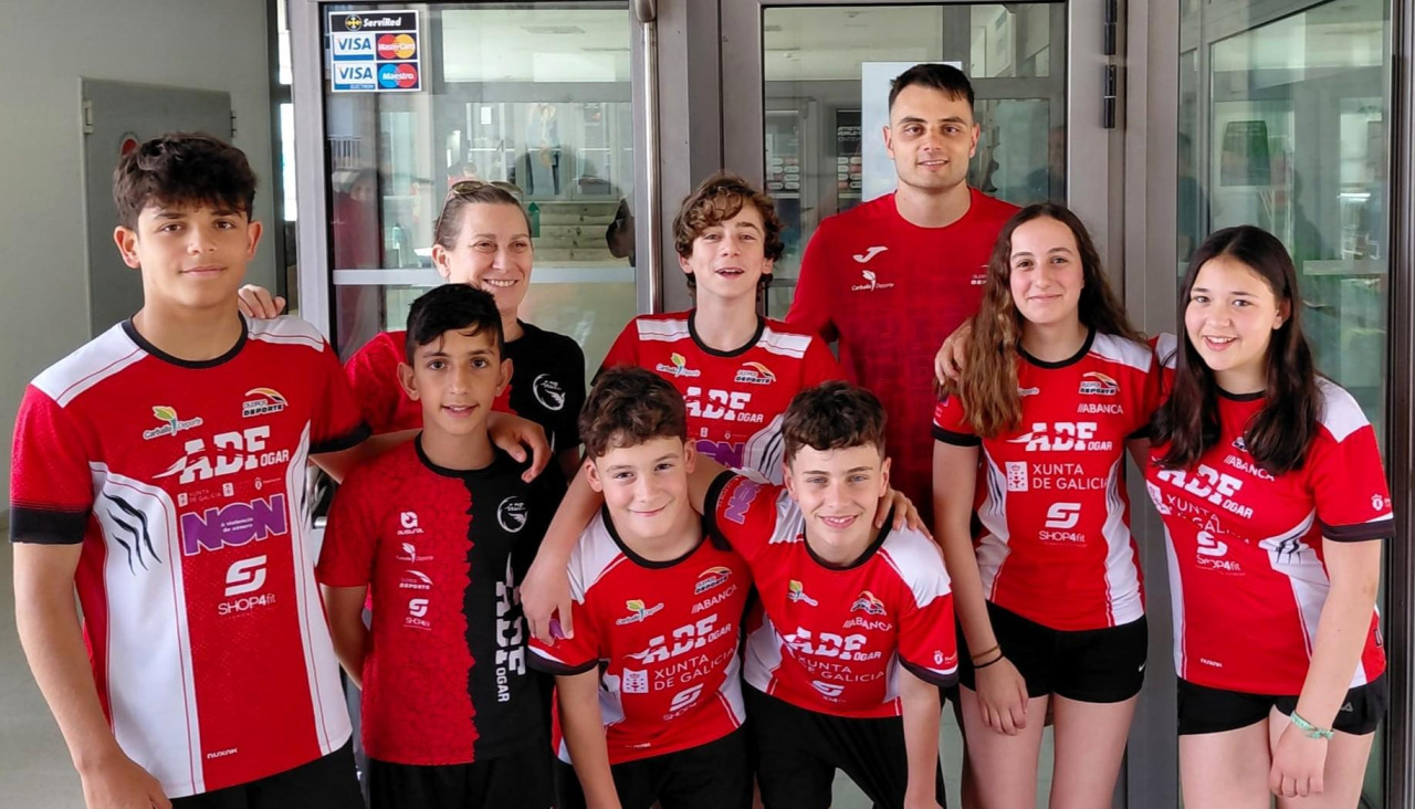 Deportistas de la AD Fogar