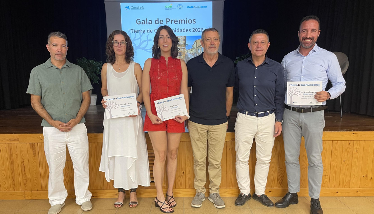 Entrega de los premios Tierra de Oportunidades en Baio