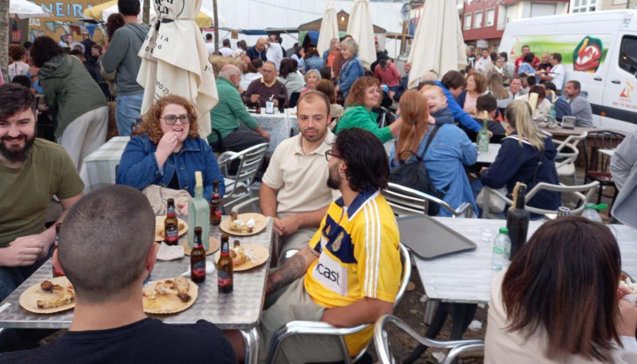 Ambiente en los Pinchos Irmandiños