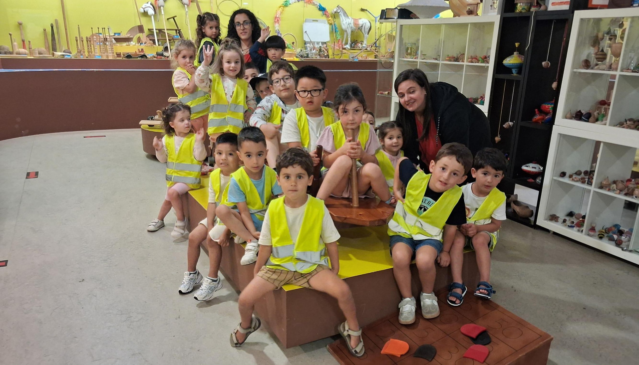 Visita de la escuela infantil Jilgaro al Melga