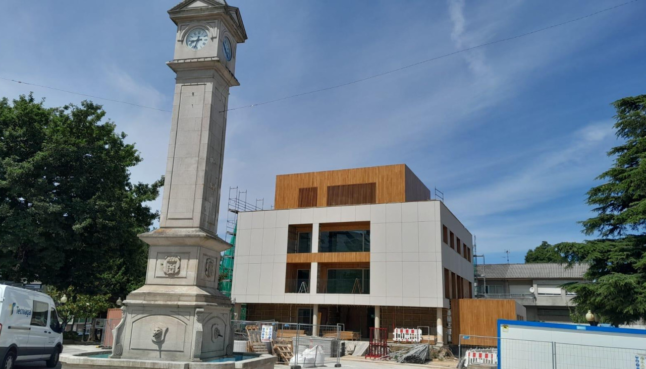La nueva imagen de la Casa do Concello de A Laracha