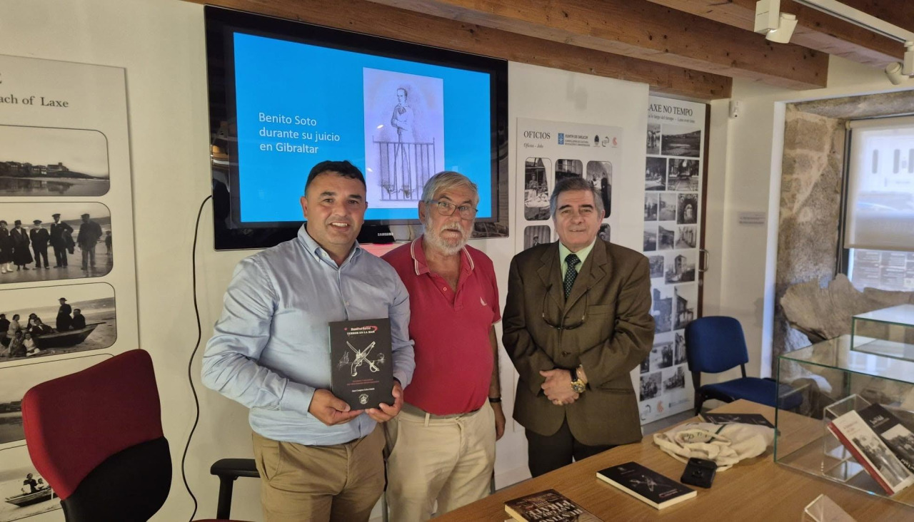 Presentación de 'Benito Soto. Terror en el mar', en Laxe