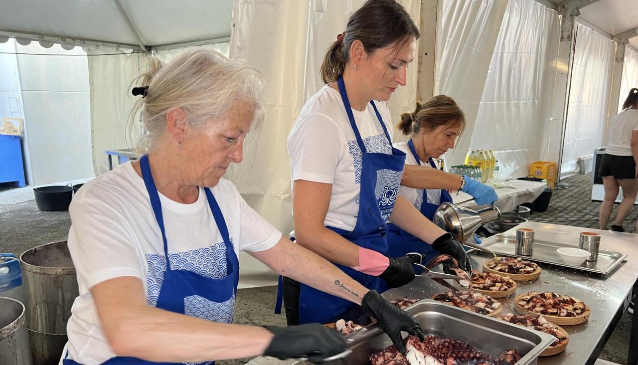 El pulpo podrá degustarse de cuatro formas distintas: á feira, a la brasa, en croquetas y en empanada
