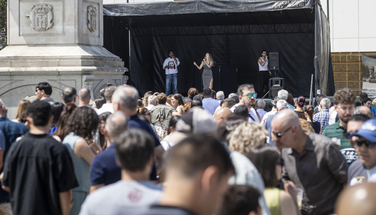 Las fiestas de A Laracha honraron este domingo a San Roque en Cillobre