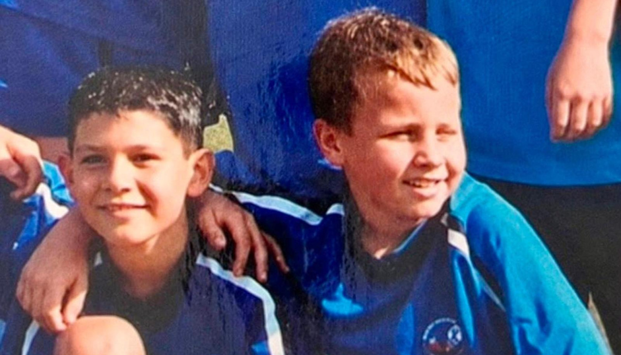 Angeliño y Loureiro en el Bergantiños