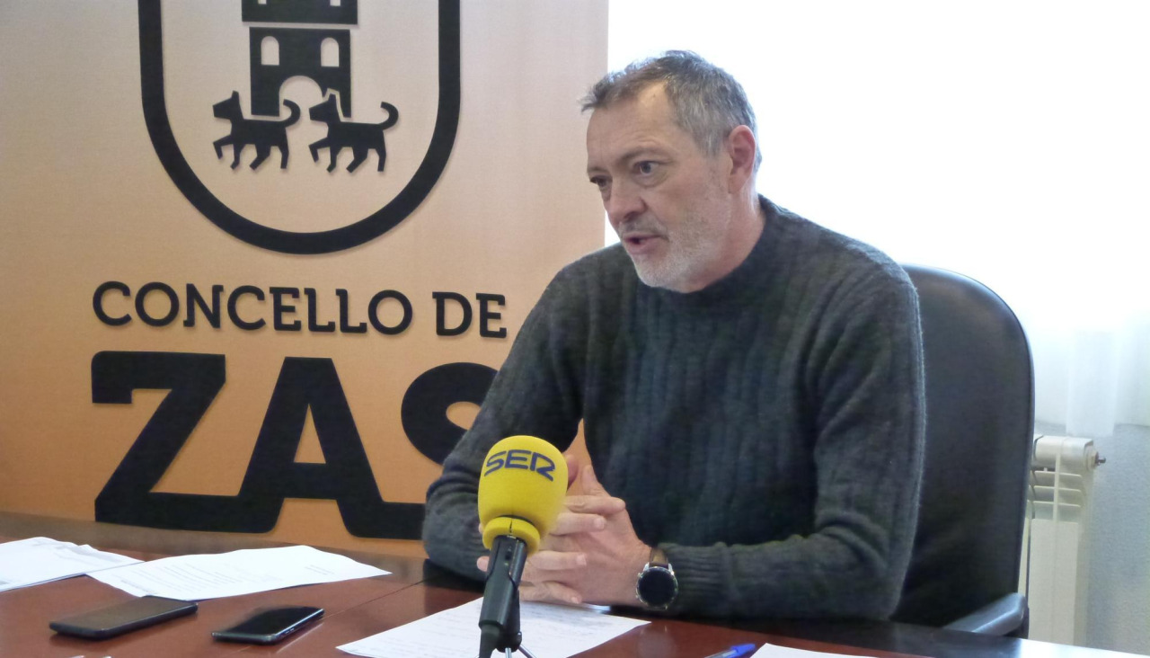 Manuel Muíño, alcalde de Zas