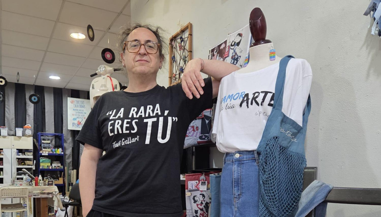 Mon Lendoiro en su Estudo Garabato