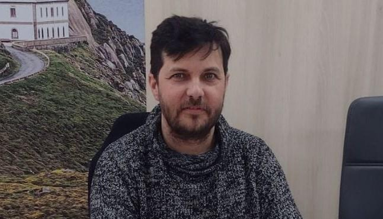 El responsable comarcal del BNG da Costa da Morte, Xurxo Rodríguez