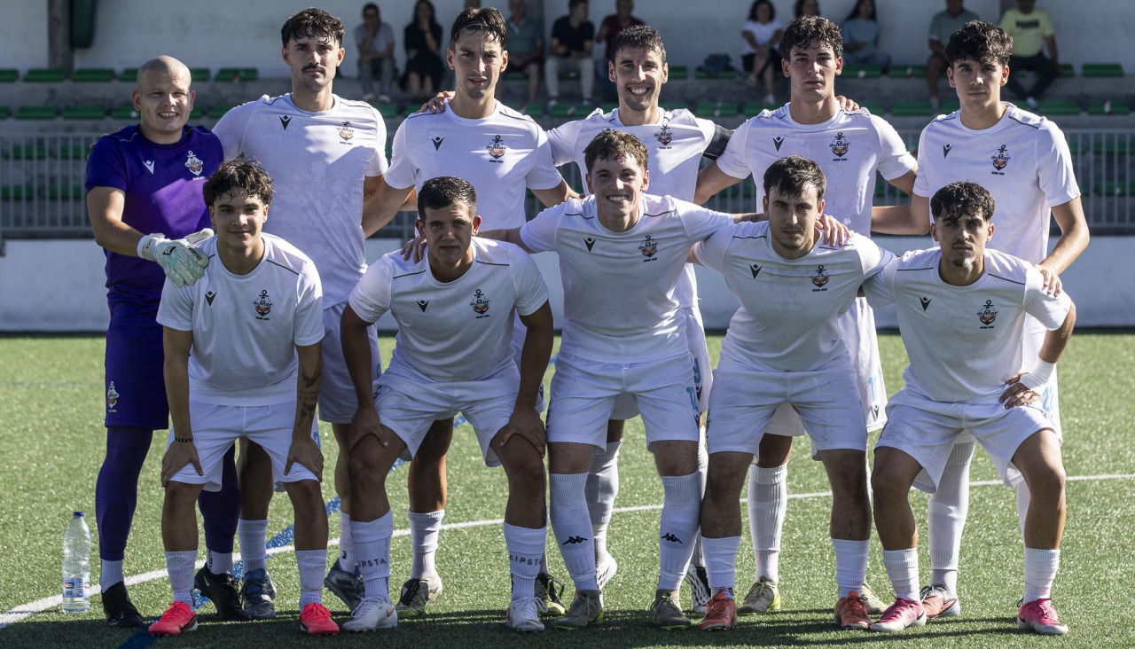 Once inicial del Club do Mar ante la SD Luaña