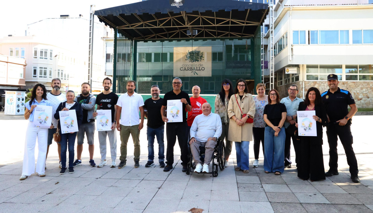 Acto de presentación de la Semana Europea da Mobilidade