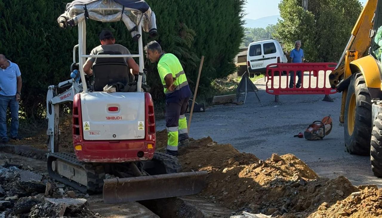 Obras en el municipio de Ponteceso