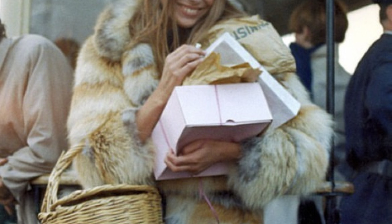 Jane Birkin con su cesta