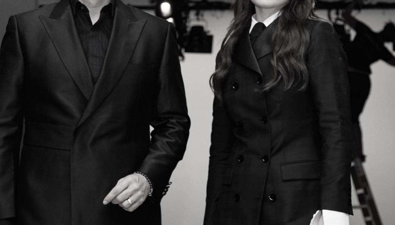 Leonardo Cordero Suria y su hija Ana Sofía